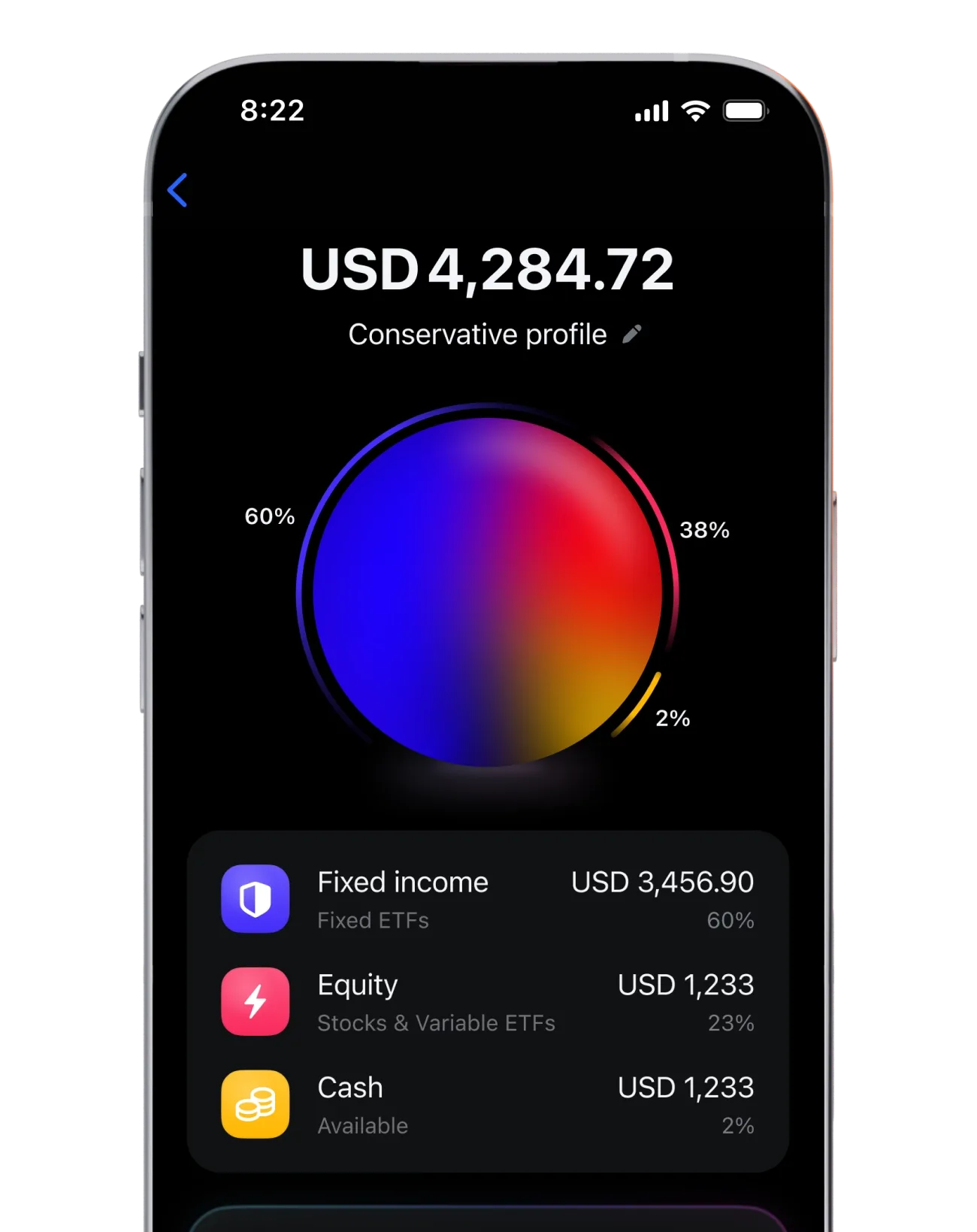 Manage your investment portfolio