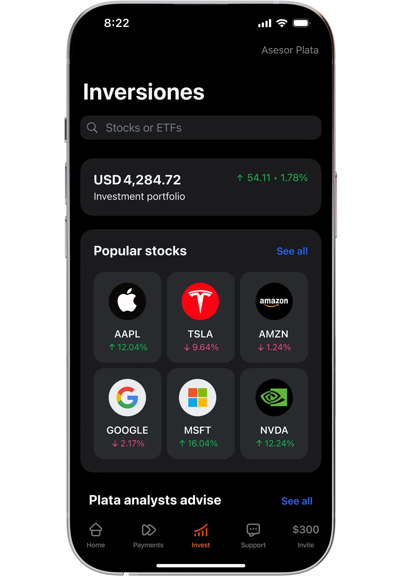 Trade Stocks and ETFs