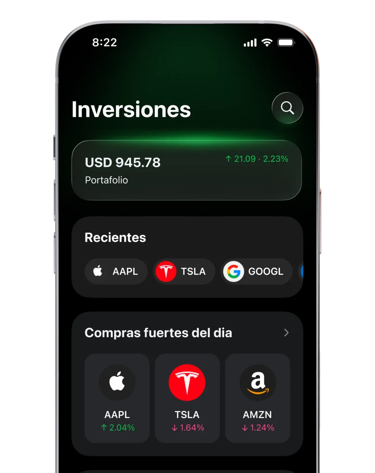 Invierte en acciones y ETFs