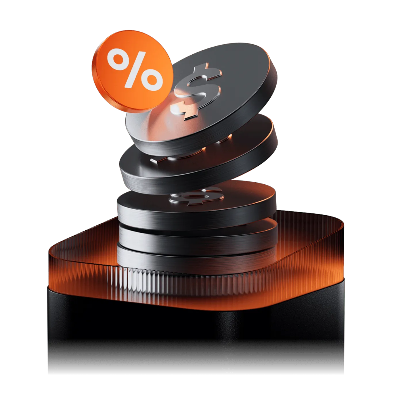 3% de interés anual en dólares